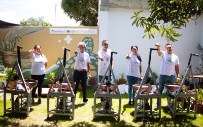 Fundaciones Gases del Caribe y Promigas entregan tornospara mejorar la productividad de artesanos en Ponedera