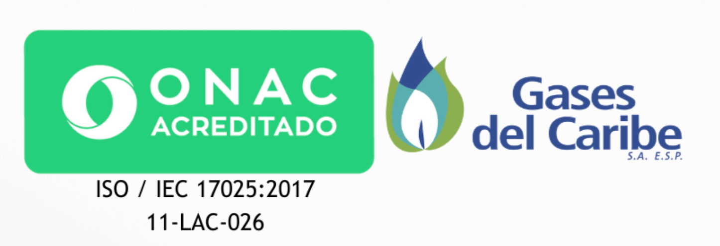 Acreditación ONAC Gases del Caribe