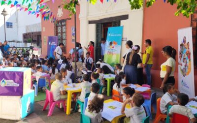 Exitosa jornada de Cuentos al Parque de la Fundación Gases del Caribe