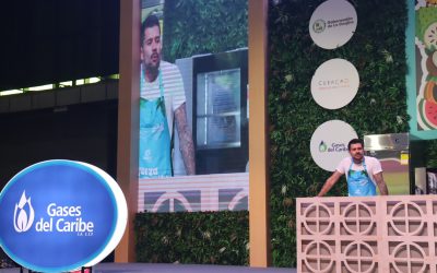 Juan Diego Vanegas llevó su cocina en vivo a Sabor Barranquilla de la mano de Gases del Caribe